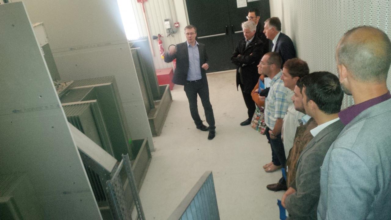 Visite de l'Hôpital Robert Schuman, Metz 29 avril 2015