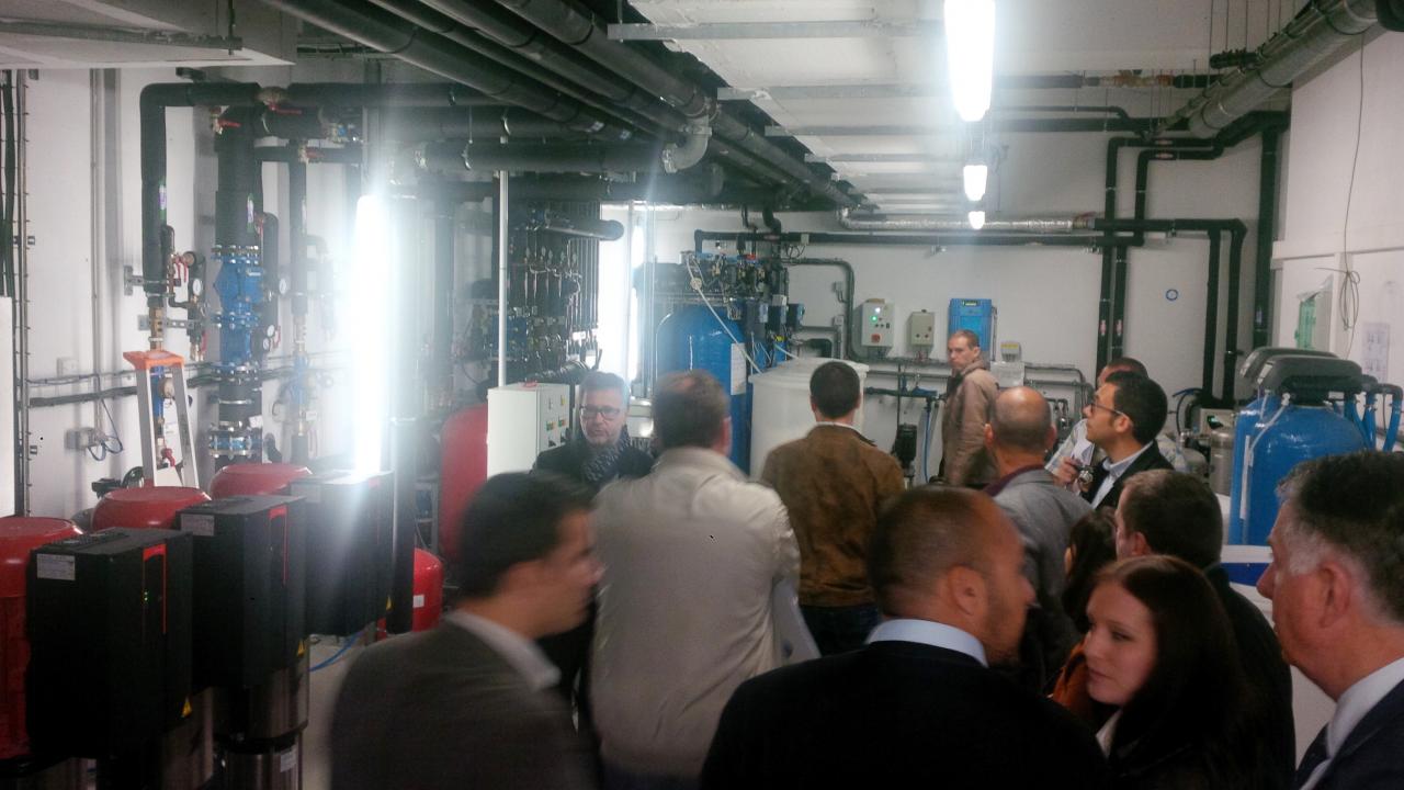 Visite de l'Hôpital Robert Schuman, Metz 29 avril 2015