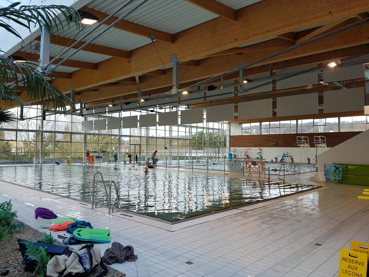 Visite de la piscine La Vague, SOISY-SOUS-MONTMORENCY, 28 février 2017