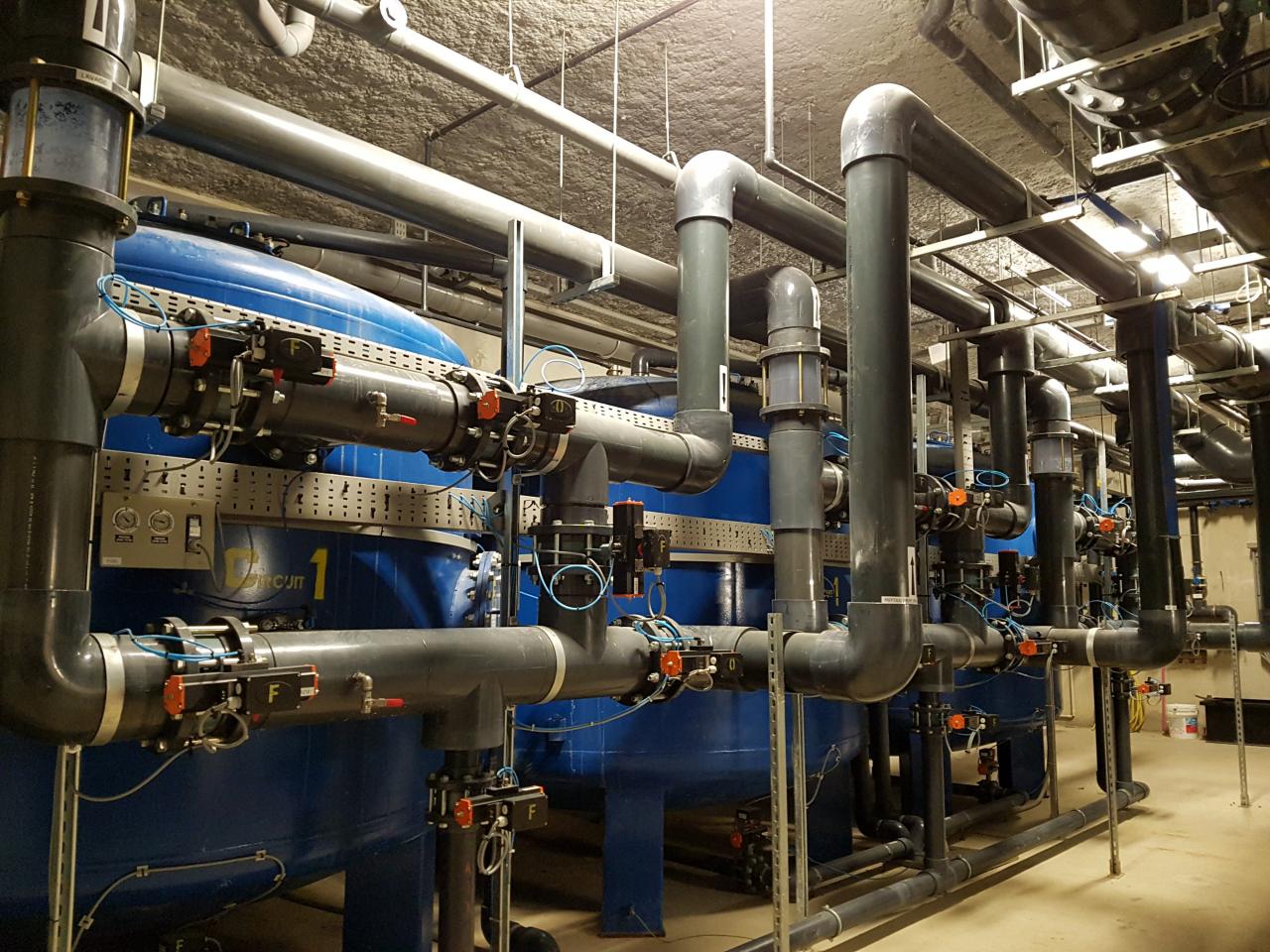 Visite de la piscine La Vague, SOISY-SOUS-MONTMORENCY, 28 février 2017